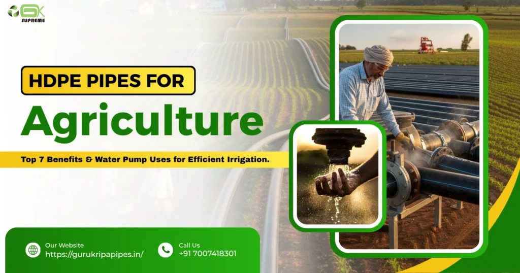 HDPE Pipes for Agriculture