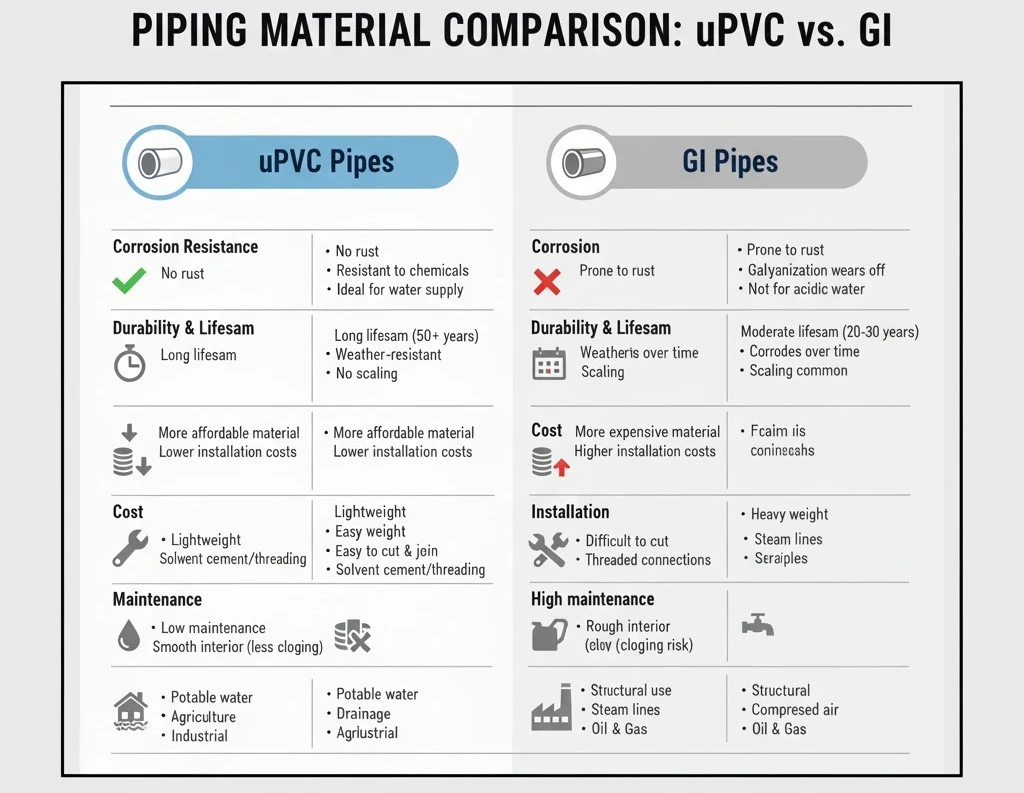 Submersible Pump Column Pipes