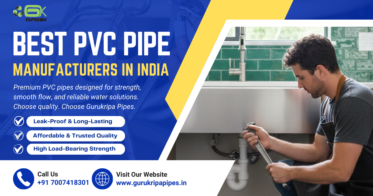 PVC Pipe Price in India & Best PVC Pipe Manufacturers – Complete Buyer ...